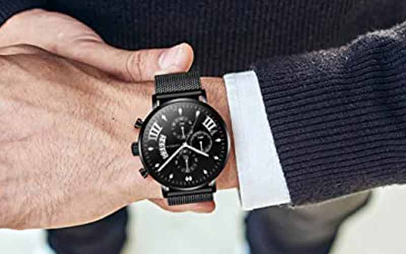 ساعت مچی کرنوگراف دار مردانه