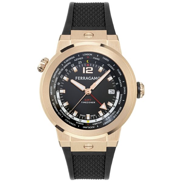 ساعت مچی عقربه ای مردانه فراگامو (Ferragamo) مدل SFHA00324