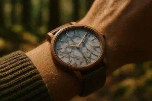 ساعت‌های الهام‌گرفته از طبیعت؛ ترکیب چوب، سنگ و فلز در طراحی مدرن